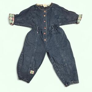 90s Little Levi’s Toddler Denim Jumpsuit